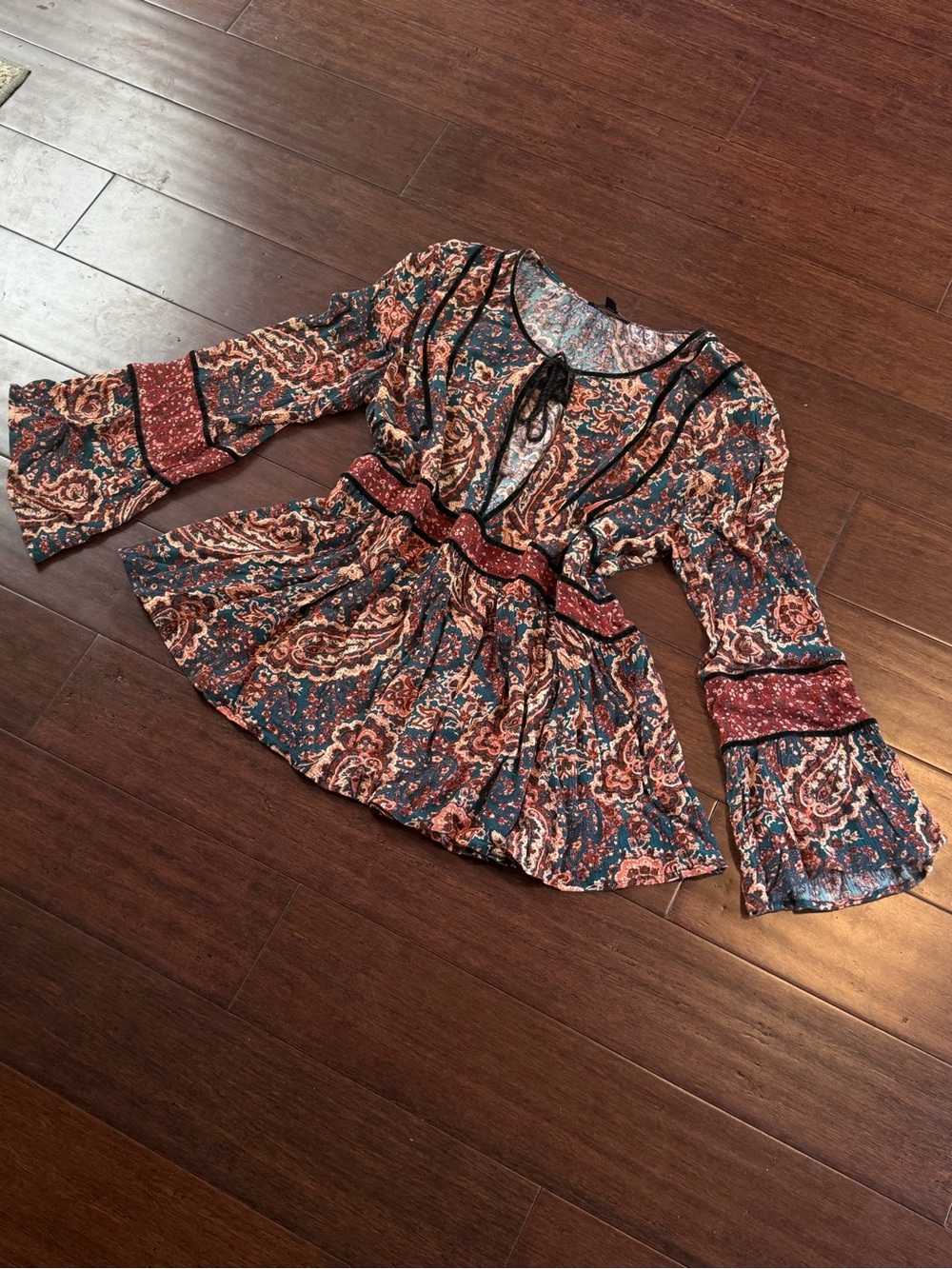 Vintage American Eagle Floral Blouse